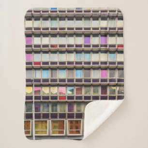 Farbiges Gebäude Sherpadecke