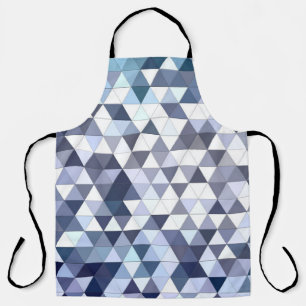 Farbiges geometrisch dreieckiges Mosaik: abstrakte Schürze