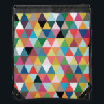 Farbiges geometrisches Gemustertes Zeichenketten-B Sportbeutel<br><div class="desc">Mit diesem Gemusterten Drawstring-Rucksack für geometrisches Dreieck können Sie Ihr Kind im Inneren austauschen! Das Design erinnert an eine Schachtel von Stiften - die große Art mit dem Schärfer im Hintergrund! Es ist, als ob ein Traum wahr werden würde, denn es gibt keinen kaputten Tipp im Haufen! Dieses Design enthält...</div>