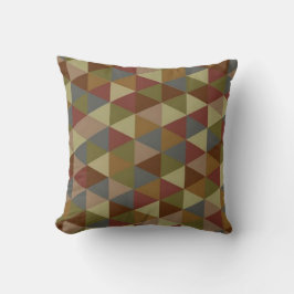 Farbiges geometrisches Kissen