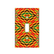 Farbiges geometrisches Muster der Kente geometrisc