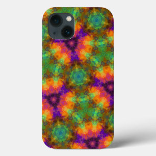 Farbiges geometrisches Muster des Kaleidoskops Case-Mate iPhone Hülle
