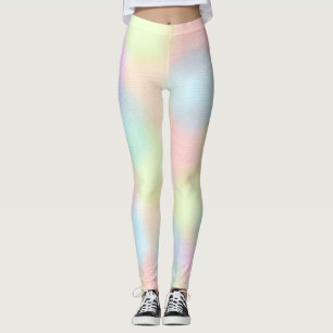 Farbiges geometrisches Muster des Regenbogens Leggings