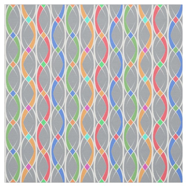 Farbiges geometrisches Muster. Stoff (Muster)
