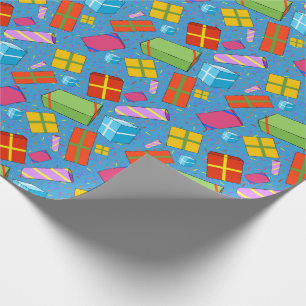 Farbiges Geschenkpapier