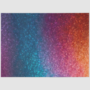 Farbiges Glitzer Kunstpapier Seidenpapier