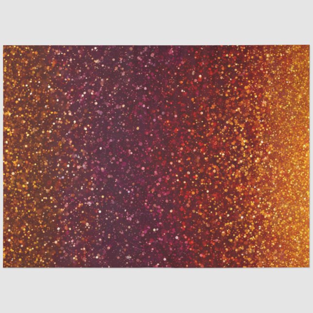 Farbiges Glitzer Kunstpapier Seidenpapier (Vorderseite)