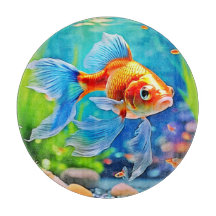 Farbiges Goldfish-Design