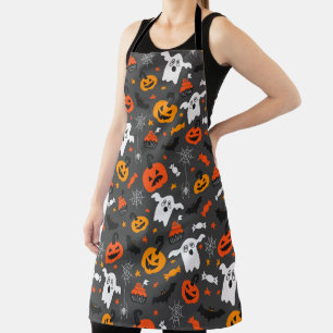 Farbiges Halloween-Muster Schürze