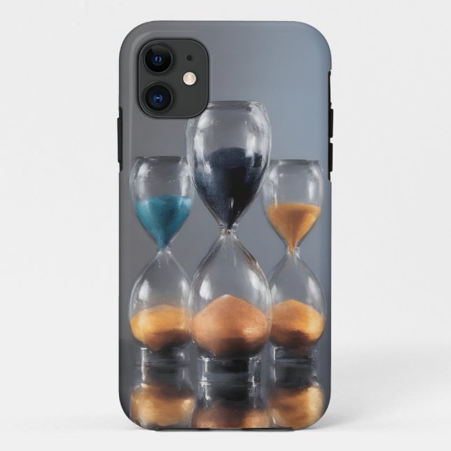Farbiges Hourglass Trial Mobile Case (Rückseite)