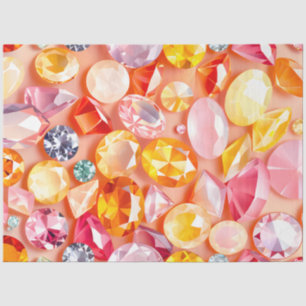 Farbiges Juwel Art Tissue Paper Seidenpapier