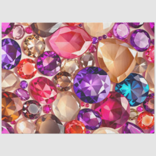 Farbiges Juwel Art Tissue Paper Seidenpapier