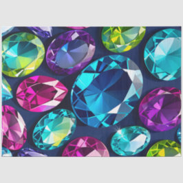 Farbiges Juwel Art Tissue Paper Seidenpapier