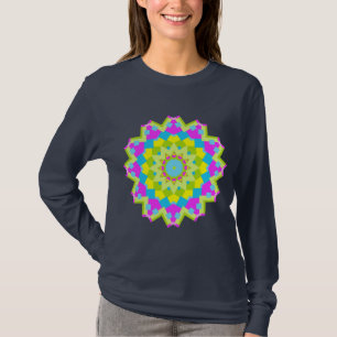 Farbiges Kaleidoskop 01 T-Shirt