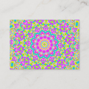 Farbiges Kaleidoskop 09 Visitenkarte
