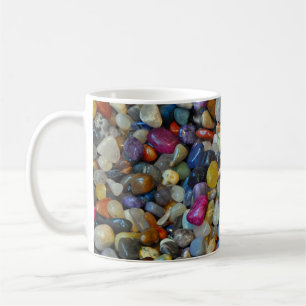 Farbiges Kies-Muster Kaffeetasse