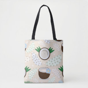 Farbiges Kokosmuster Tasche