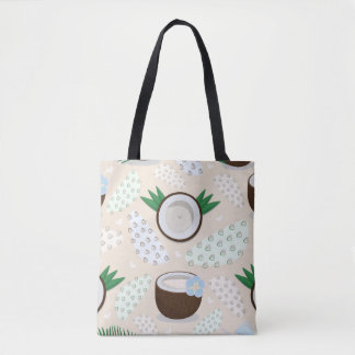 Farbiges Kokosmuster Tasche