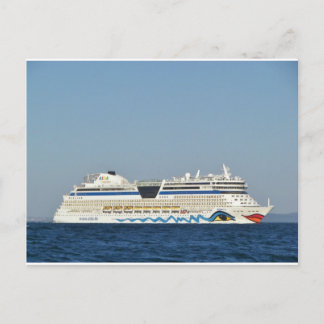 Farbiges Kreuzschiff Postkarte