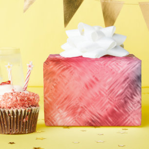 Farbiges Kristallglas-Muster Geschenkpapier