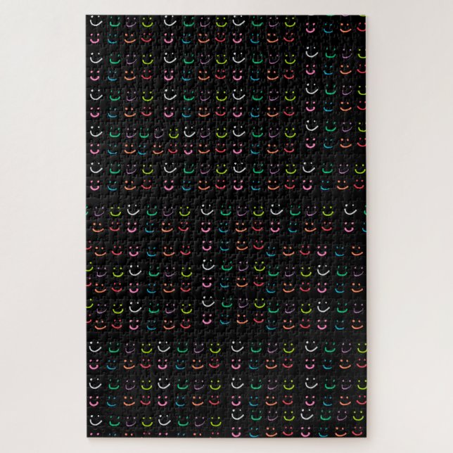 Farbiges Lächeln (Vertikal)