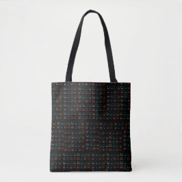 Farbiges Lächeln Tasche