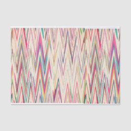 Farbiges, lackiertes Tissue of Sine Waves Seidenpapier