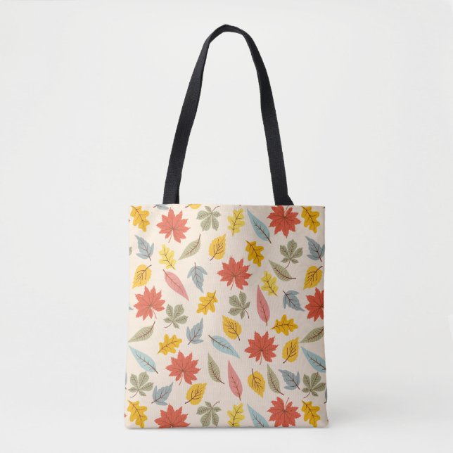 Farbiges Leaf Fall Pattern Tasche (Vorderseite)