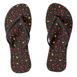 farbiges Leaf Flip Flops