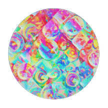 Farbiges, lebhaftes Abstraktionsmuster