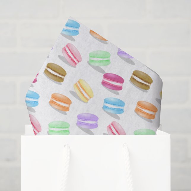 farbiges Makaronmuster Seidenpapier (Geschenk Tasche)