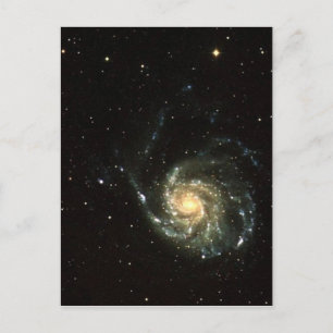 Farbiges Milchwegsolarsystem Postkarte