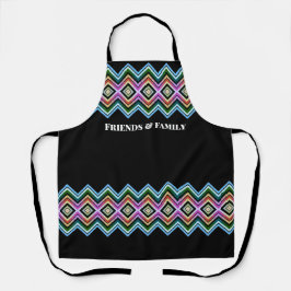 Farbiges modernes Design Schürze