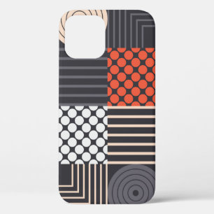 Farbiges modernes geometrisches nahtloses Muster Case-Mate iPhone Hülle