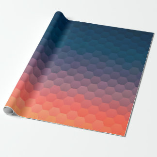 Farbiges Mosaik. Hintergrund des geometrischen Hip Geschenkpapier