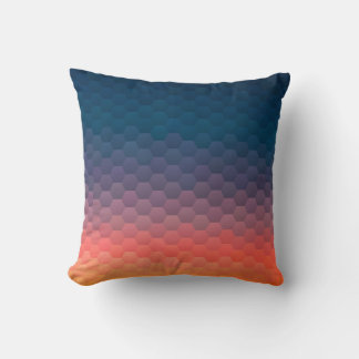 Farbiges Mosaik. Hintergrund des geometrischen Hip Kissen