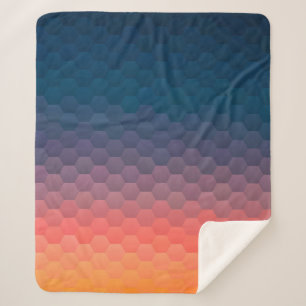 Farbiges Mosaik. Hintergrund des geometrischen Hip Sherpadecke