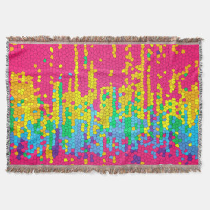 Farbiges Mosaikmuster Decke