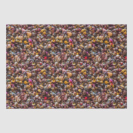 Farbiges Muscheln Foto Wiederholung Muster Seidenpapier