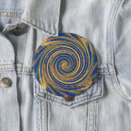 Farbiges Muster Button