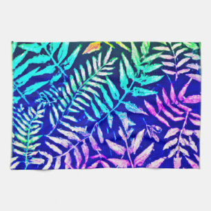 Farbiges Muster Geschirrtuch