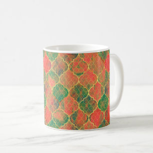 Farbiges Muster Kaffeetasse