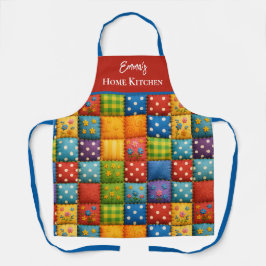 Farbiges Muster Schürze