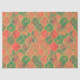 Farbiges Muster Seidenpapier