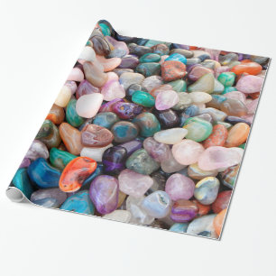 Farbiges Natursteine-Umschlagpapier Geschenkpapier