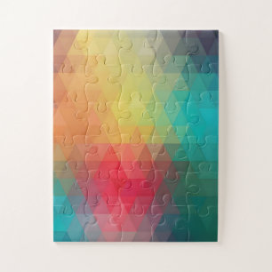 Farbiges Neon-Glas-Muster