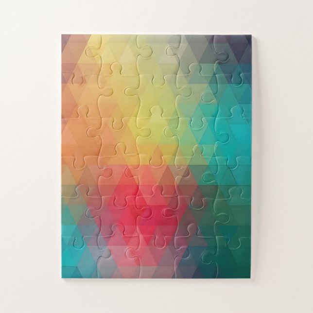 Farbiges Neon-Glas-Muster (Vertikal)