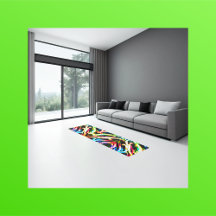 Farbiges Neonmuster |