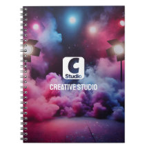 Farbiges Notebook, fein kreatives, einfaches Desig