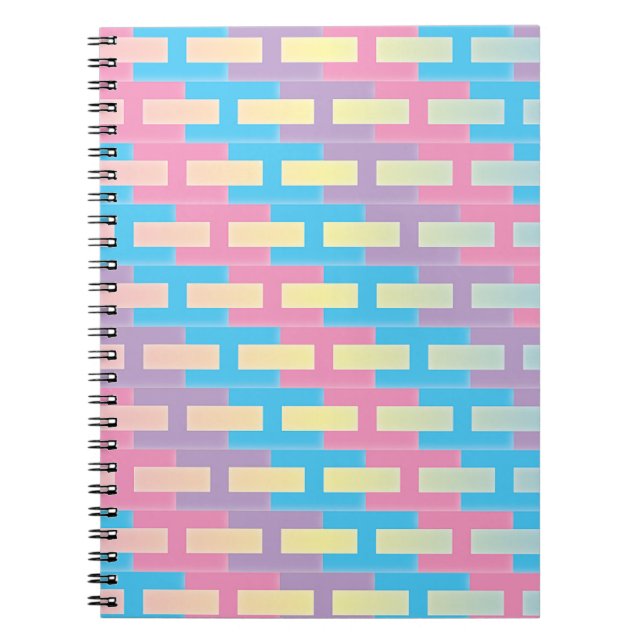 Farbiges Notebook Notizblock (Vorderseite)